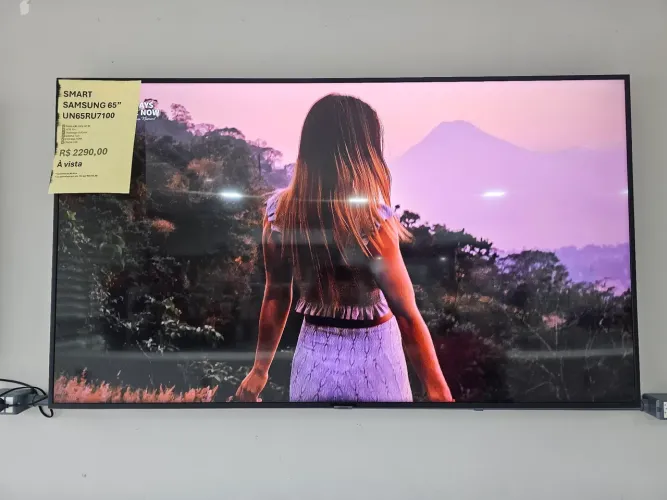 SmartTv 4k Samsung seminova 65"