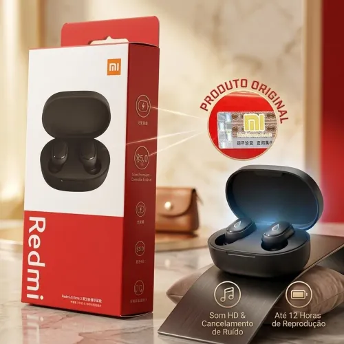 Fone ouvido Bluetooth Redmi Airdots 