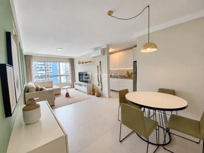 Apartamento Mobiliado com 2 Dormitórios e Vista Mar em Campinas  K-Platz Residence
