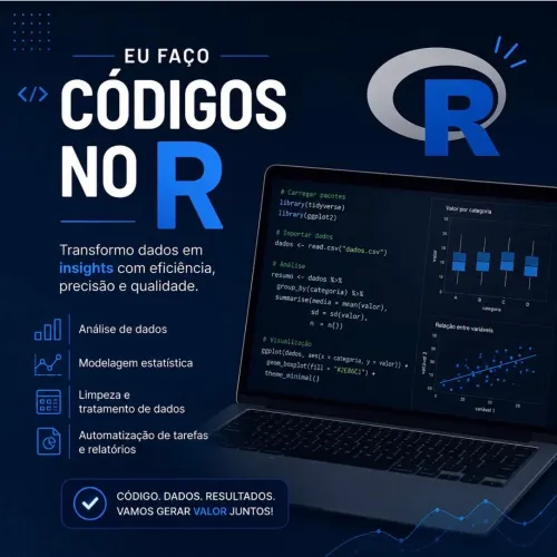 Código no R