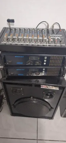 Vende- sem aparelhagem completa de som