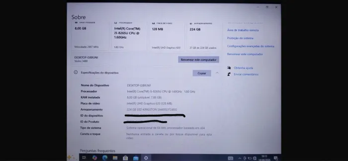 Notebook Dell