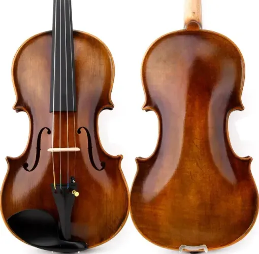 VIOLINO STRADIVARI 1716 COPY - MASTER | 4/4 | MADEIRA EUROPEIA | FUNDO INTEIRIÇO