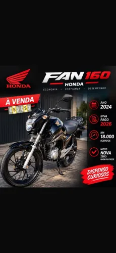 Honda CG 160 FAN Flex 2024