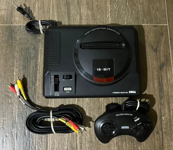 Mega Drive Tec Toy 2017 Completo.