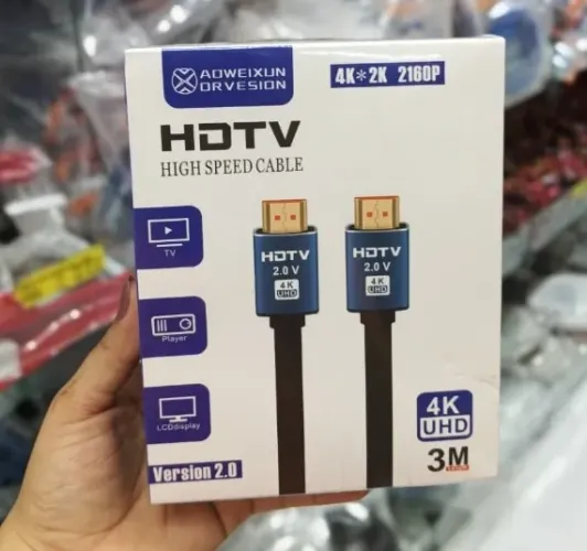 Cabo Hdmi 3m velocidade 2.0
