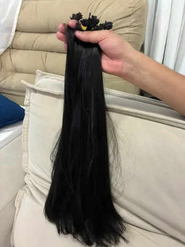 Mega haïr humano preto 