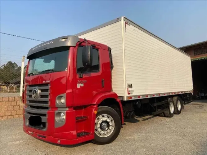 Vw 24-280 6x2 2013 Baú 8,5m