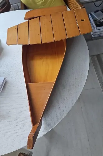 ? Barco Japonês de Madeira para Servir Sushi - 95 cm
