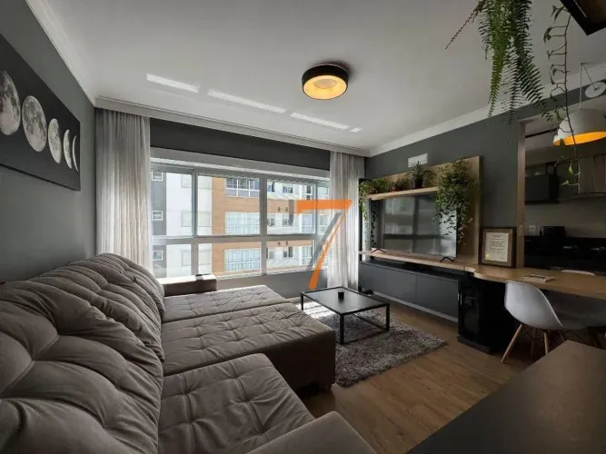 Studio Mobiliado no K-Platz - 40m² Privativos - 1 Vaga de Garagem R$850.000 - Campinas - S