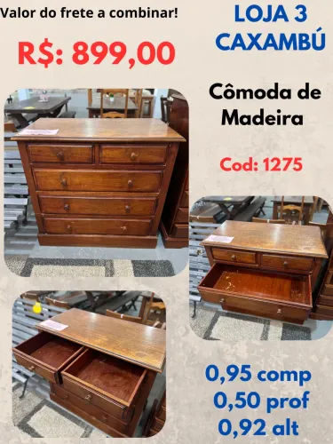 Cômoda de Madeira