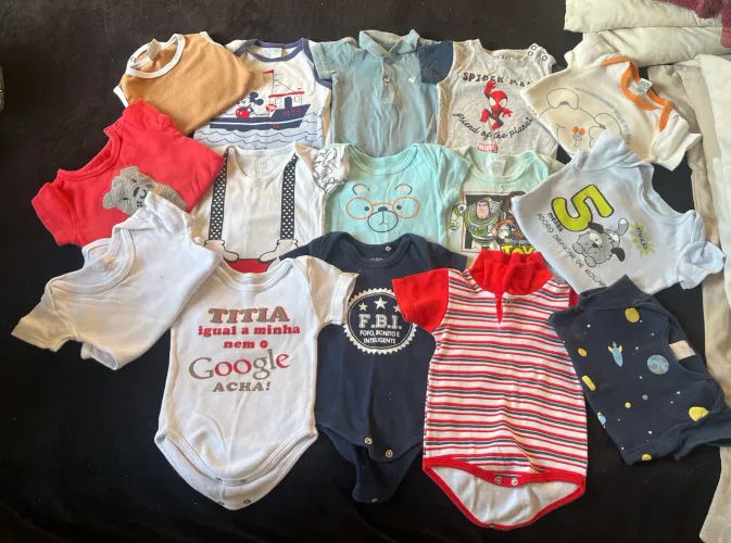 ROUPAS BEBÊ MENINO 3-6 MESES
