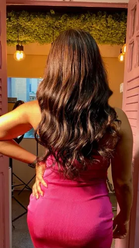 Cabelo humano indiano premium 120g