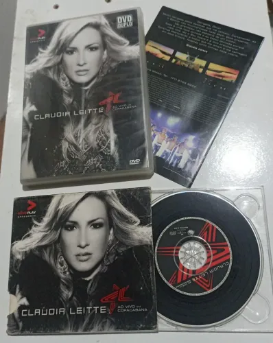 DVD duplo CD Cláudia Leite ao vivo