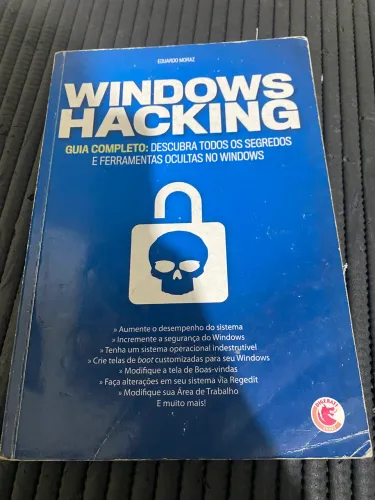 Livro Windows Hacking - Guia Completo (Eduardo Moraz) - Ótimo Estado