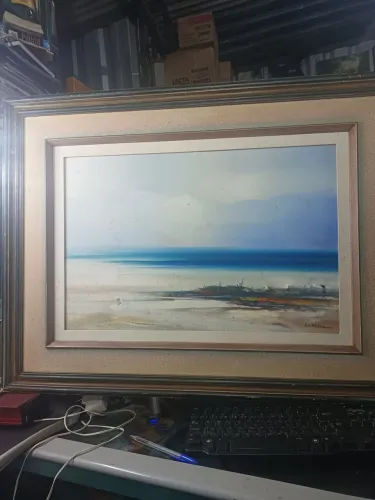 Quadro tela do artista Marco Antônio Moreira