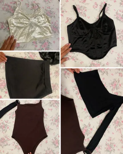 Kit de 5 roupas femininas PP ou P