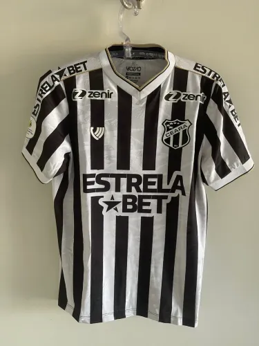 Camisa do Ceará usada em jogo