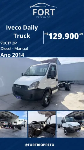 Iveco Daily Chassi 70c17 3.0 16V Diesel Mec. 2P (e5) 2014