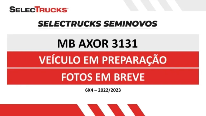 Mercedes-Benz Axor 3131 6x4 2022/2023 Basculante