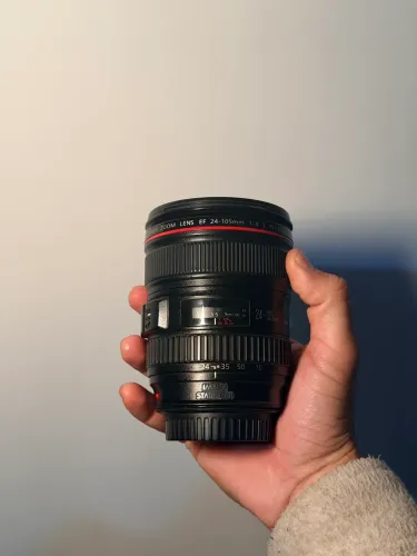 Lente Canon 24-105 f4 serie L