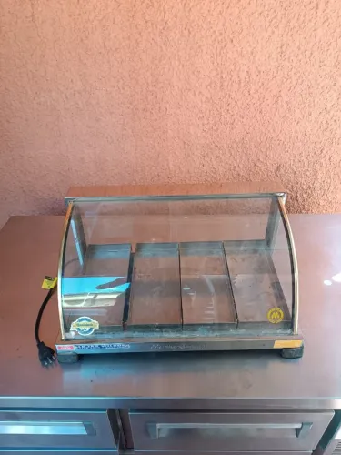 Estufa vitrini aquecedora