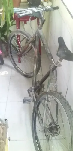 Bicicleta com marchas 