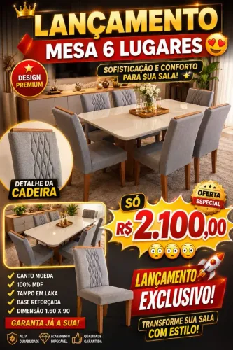 Mesa promoção