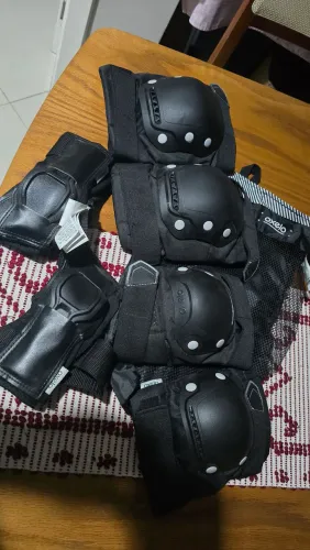 Kit de proteção para patinete, skate ou patins