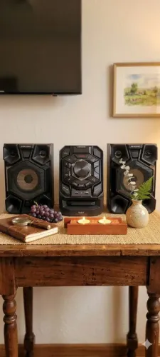 Mini system Samsung retrô 