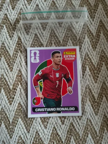 Figurinha legend roxo do Cristiano Ronaldo