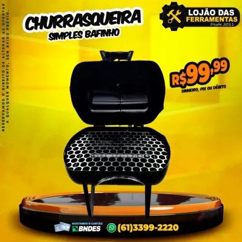 Churrasqueira Simples Bafinho