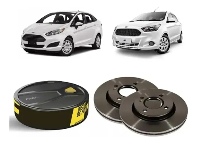 Bd5636 Fremax Par Disco Freio Diant. Ford New Fiesta Ka+ 11/.... - R$ 289