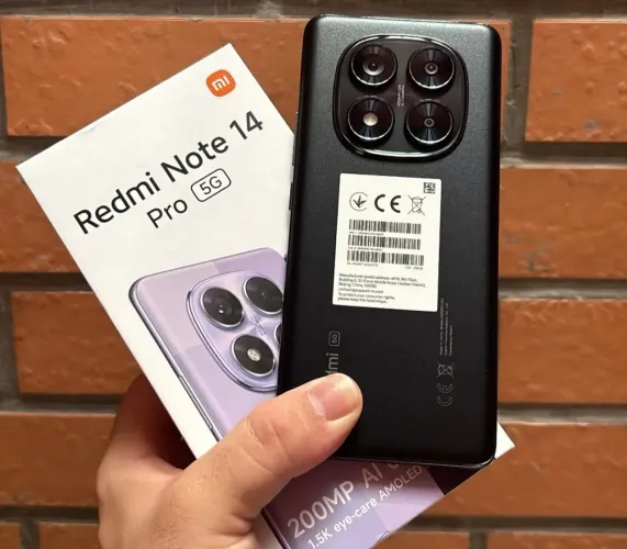 Novo: Redmi Note14 Pro 5G - verde disponível em até 12 parcelas -