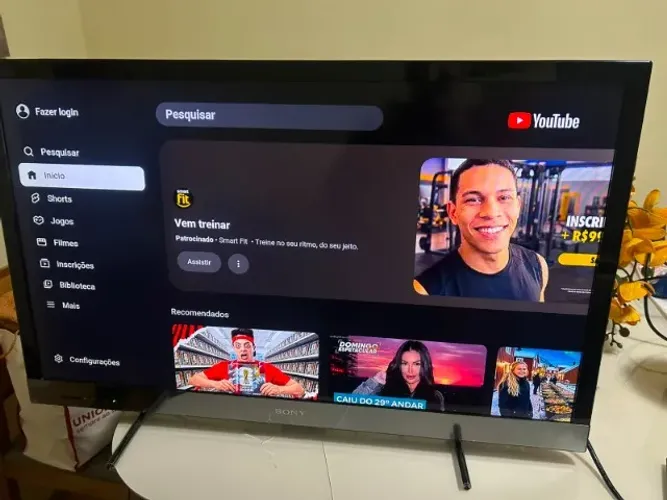 TV Sony Bravia 40" FHD LCD c/Fire Stick - Leia a descrição