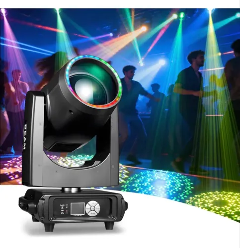 450w 18rMoving Head Beam Dmx Luz Bivolt Palco Festa Show DJ
