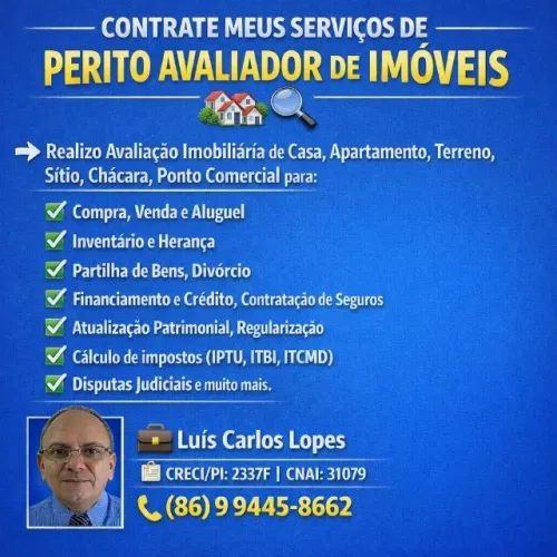 Contrate Meus Serviços de Avaliação Imobiliária