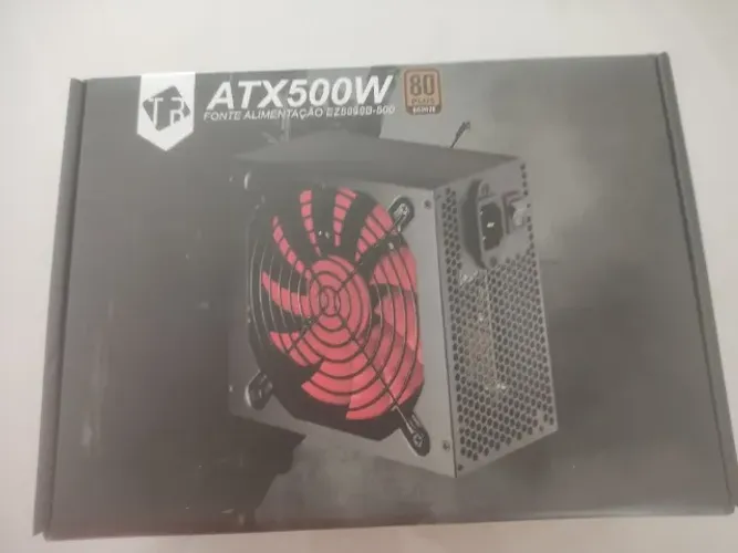 Fonte gamer 500w real