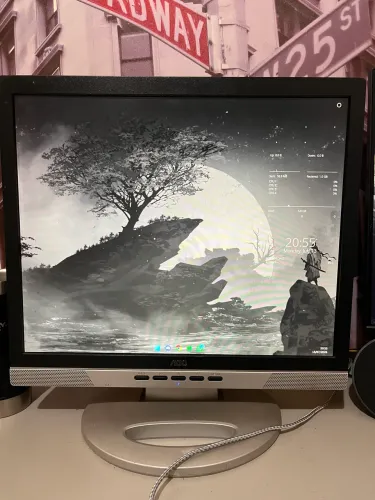 Monitor AOC 17? modelo 712Sa, funcionando perfeitamente.