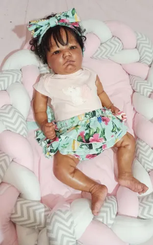 Bebê reborn corpo de tecido
