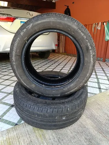 R$225 CADA! Pneus Cinturato P7 Aro 16 - 205/55 R16