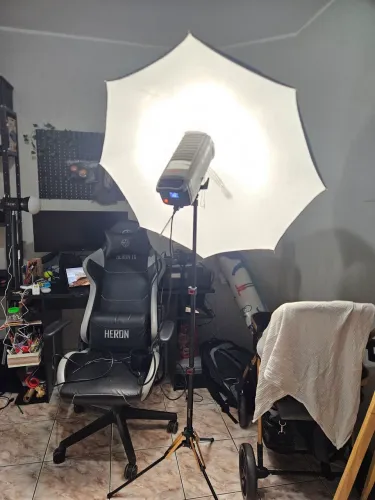 Led cob bowens Godox Sl200 mais sombrinha