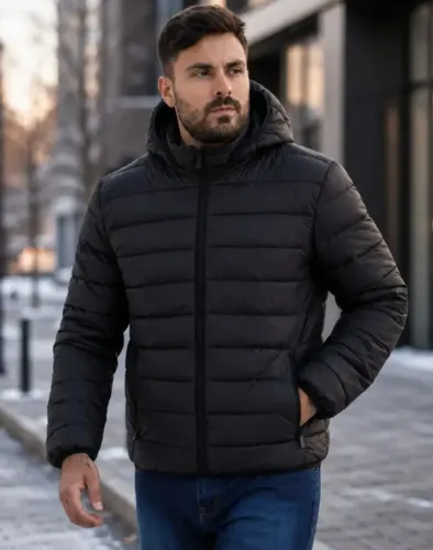 jaqueta bobojaco casaco puffer unissex