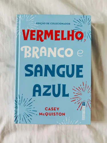 Livro Vermelho, Branco e Sangue Azul (edição de colecionador)