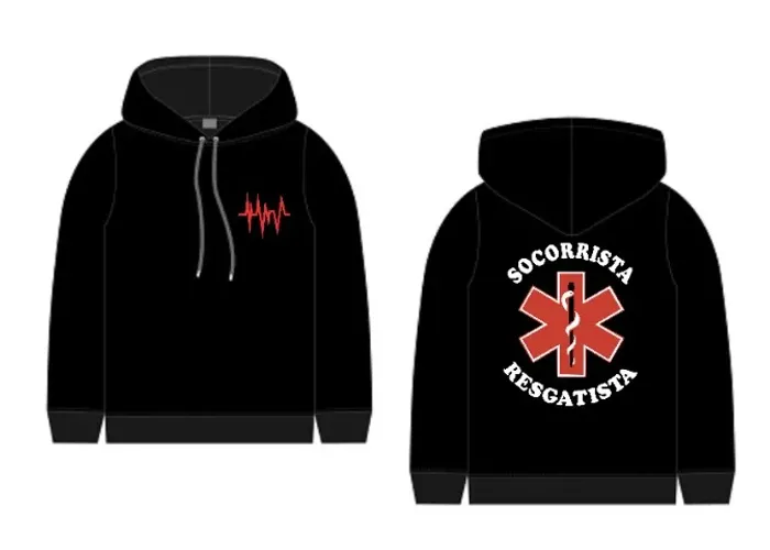 Blusa de Moletom Socorrista