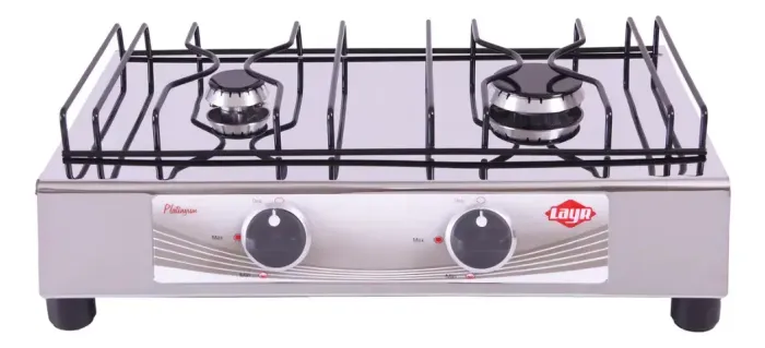 Fogão De Mesa 2 Bocas Platinyum II Inox - Layr