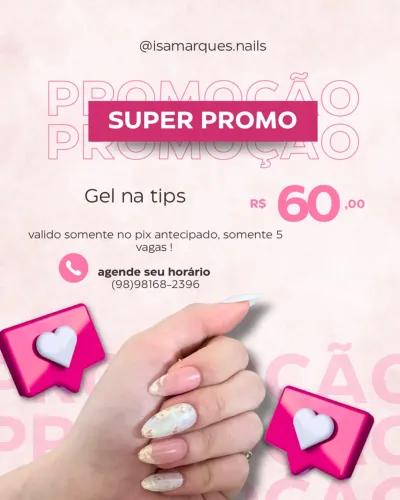 Alongamento de unha