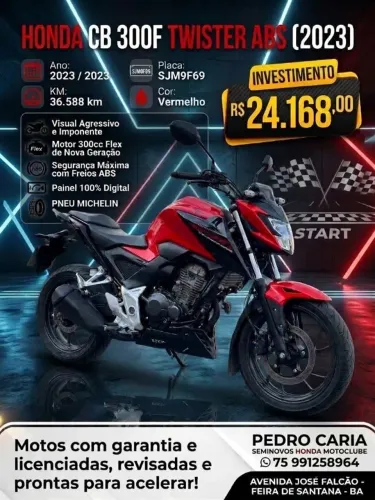 Honda CB 300f Twister Flex 2023