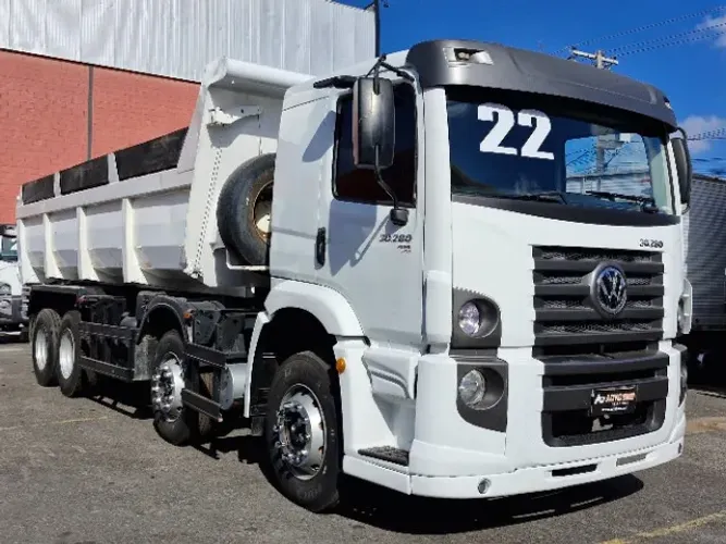 vw 30280 constellation 8x2 bitruck bascula facchini 14m3