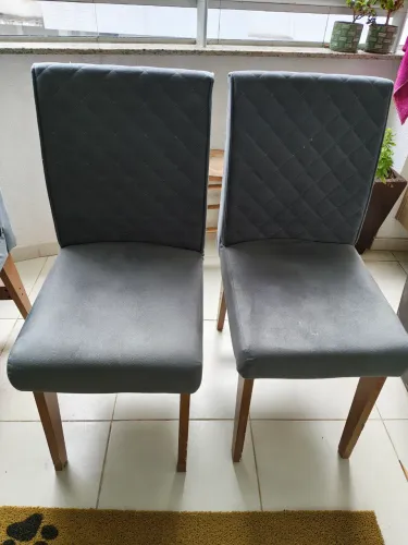 Conjunto de 4 cadeiras de jantar